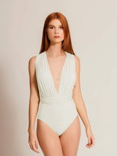 Carregar imagem no visualizador da galeria, Maiô/Body Malta Off White