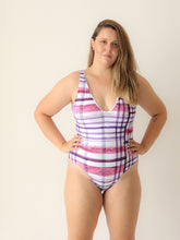 Carregar imagem no visualizador da galeria, Maiô Body Ibiza Xadrez - lillebeachwear