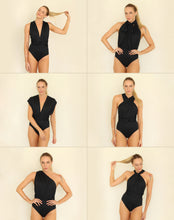 Carregar imagem no visualizador da galeria, Maiô/Body Malta Preto - lillebeachwear