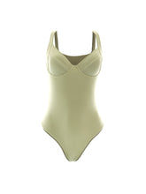 Carregar imagem no visualizador da galeria, Maiô/Body Split Verde Oliva - lillebeachwear
