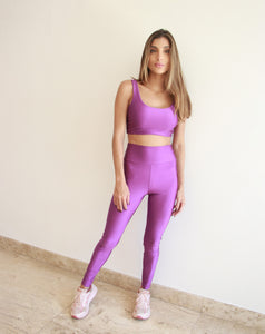 Top Reto Roxo Astral