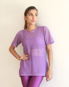 Blusa Tela Lilás