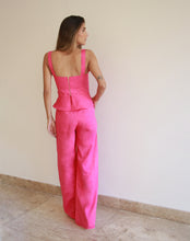 Carregar imagem no visualizador da galeria, Blusa Rosa 100% Linho
