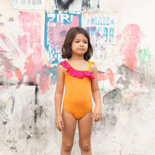 Carregar imagem no visualizador da galeria, Maiô Kids Itaparica Laranja
